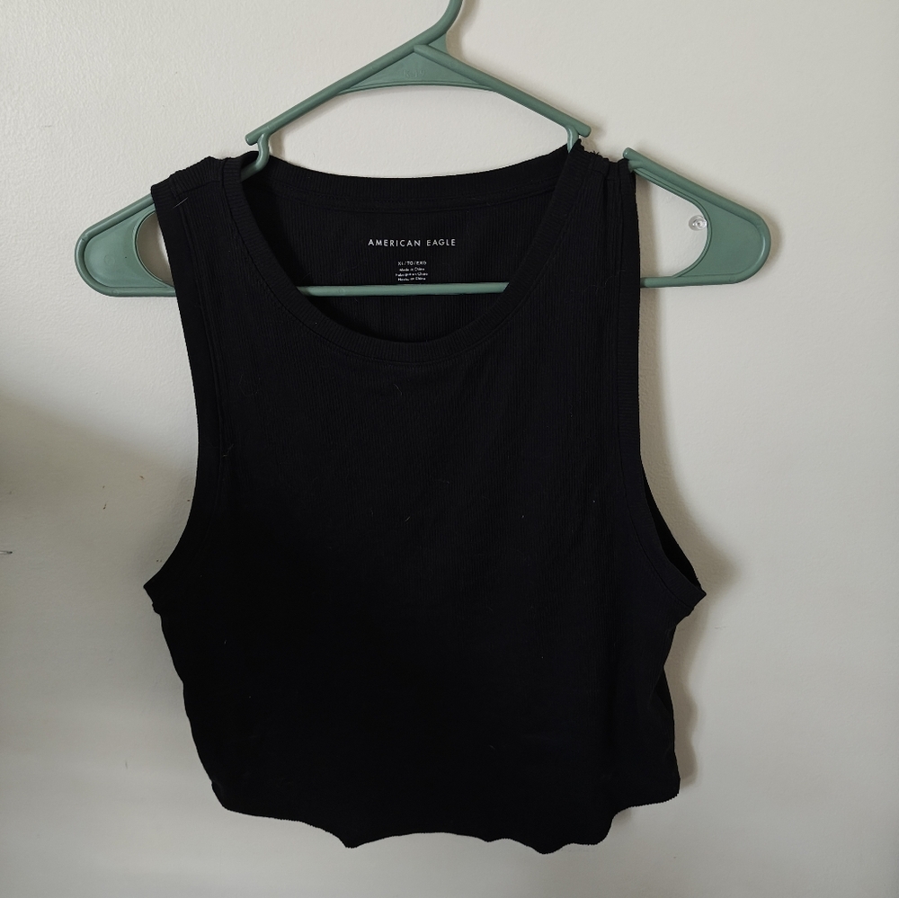 AE cropped top